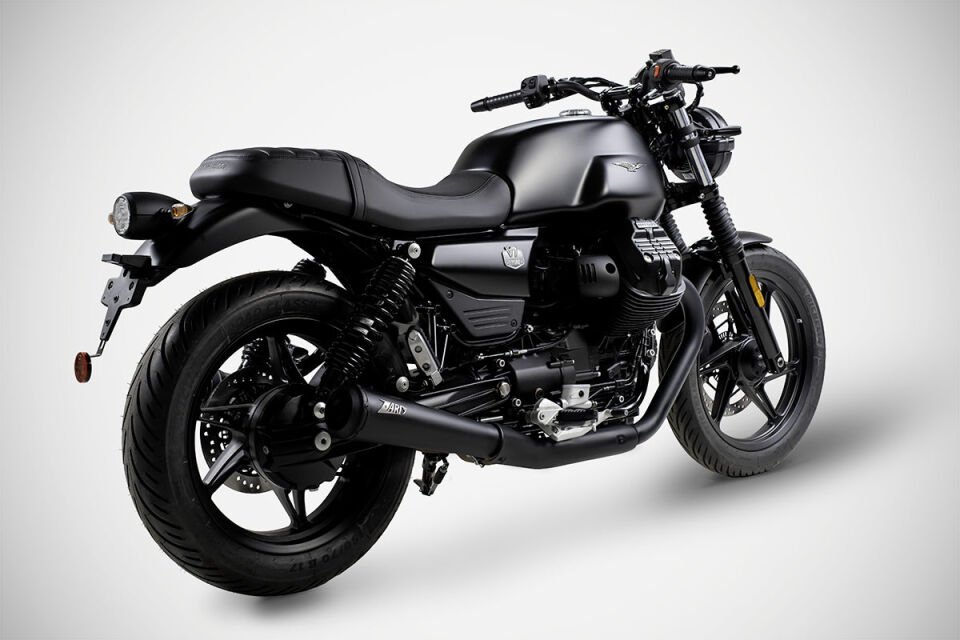 MOTO GUZZI V7 850 EGZOZ | ''TROFEO'' SLIP-ONS (2026)