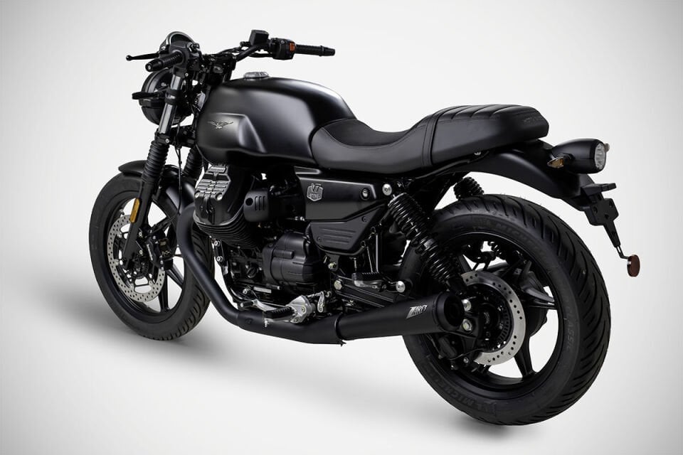 MOTO GUZZI V7 850 EGZOZ | ''TROFEO'' SLIP-ONS (2025)