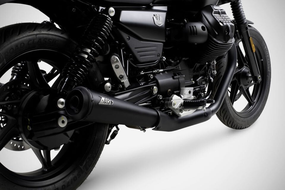 MOTO GUZZI V7 850 EGZOZ | ''TROFEO'' SLIP-ONS (2026)