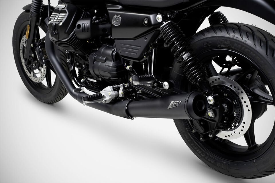 MOTO GUZZI V7 850 EGZOZ | ''TROFEO'' SLIP-ONS (2025)