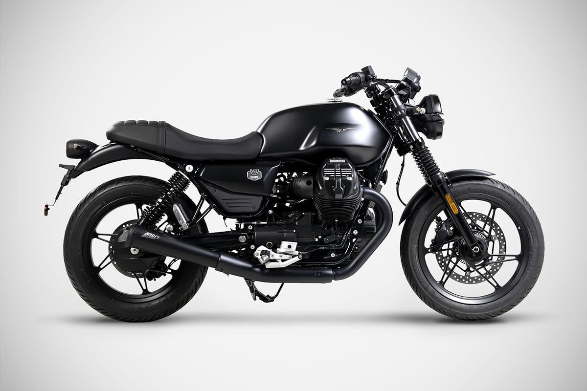 MOTO GUZZI V7 850 EGZOZ | ''TROFEO'' SLIP-ONS (2025)