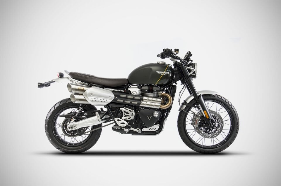 TRIUMPH SCRAMBLER 1200 EGZOZ | SLIP-ON (21-23)