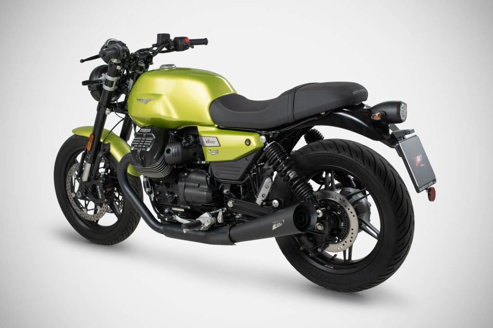 MOTO GUZZI V7 850 EGZOZ | ''EVO'' SLIP-ONS (2026)