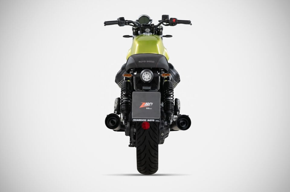 MOTO GUZZI V7 850 EGZOZ | ''EVO'' SLIP-ONS (2026)