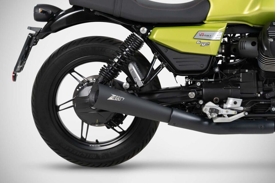 MOTO GUZZI V7 850 EGZOZ | ''EVO'' SLIP-ONS (2025)