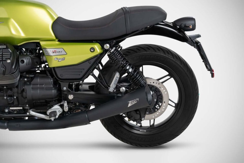 MOTO GUZZI V7 850 EGZOZ | ''EVO'' SLIP-ONS (2026)