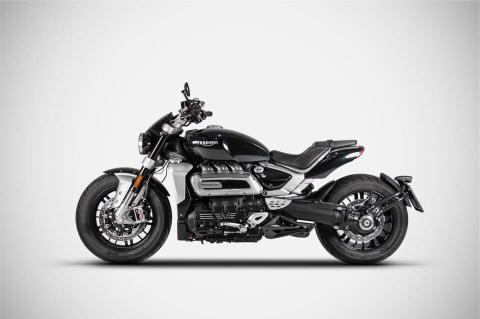 TRIUMPH ROCKET III EGZOZ | SLIP-ON (21-23)