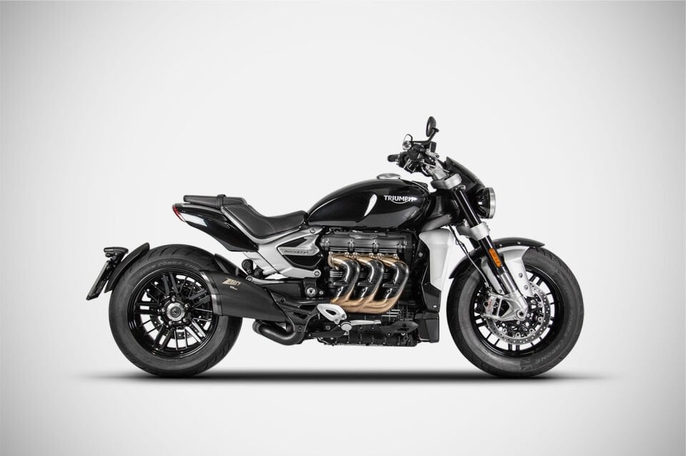TRIUMPH ROCKET III EGZOZ | SLIP-ON (21-23)