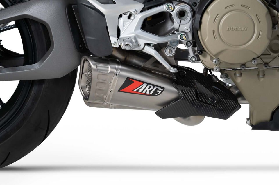 DUCATI STREETFIGHTER V4 EGZOZ | COMPENSED SLIP-ON (25-26)