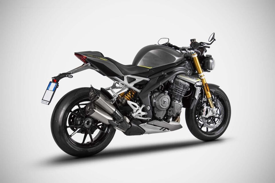 TRIUMPH SPEED TRIPLE 1200 RS/RR EGZOZ | SLIP-ON (21-23)