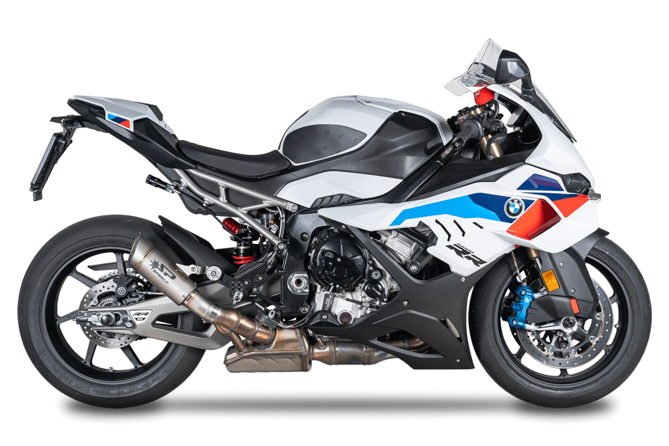 BMW S/M 1000 RR EGZOZ | SLIP-ON ''GRID-O'' (19-26)