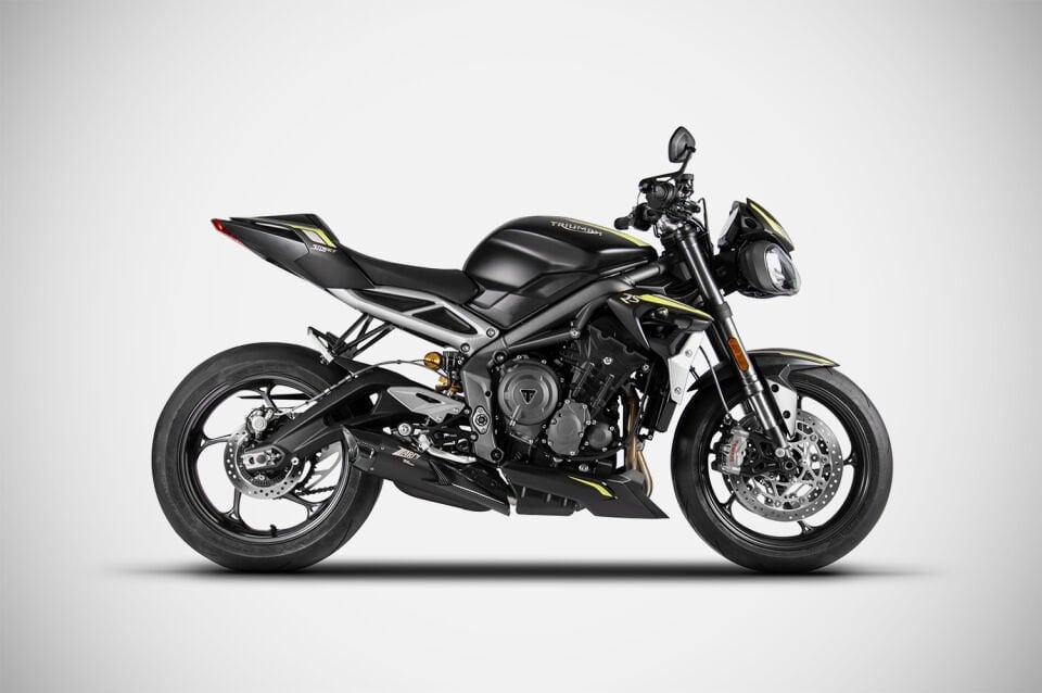 TRIUMPH STREET TRIPLE 765 EGZOZ | SLIP-ON (20-22)