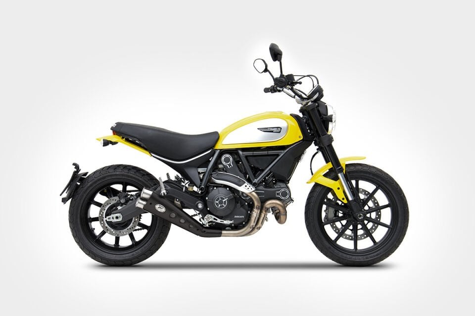 DUCATI SCRAMBLER 800 EGZOZ | ''SPECIAL ED.'' SLIP-ON (17-20)