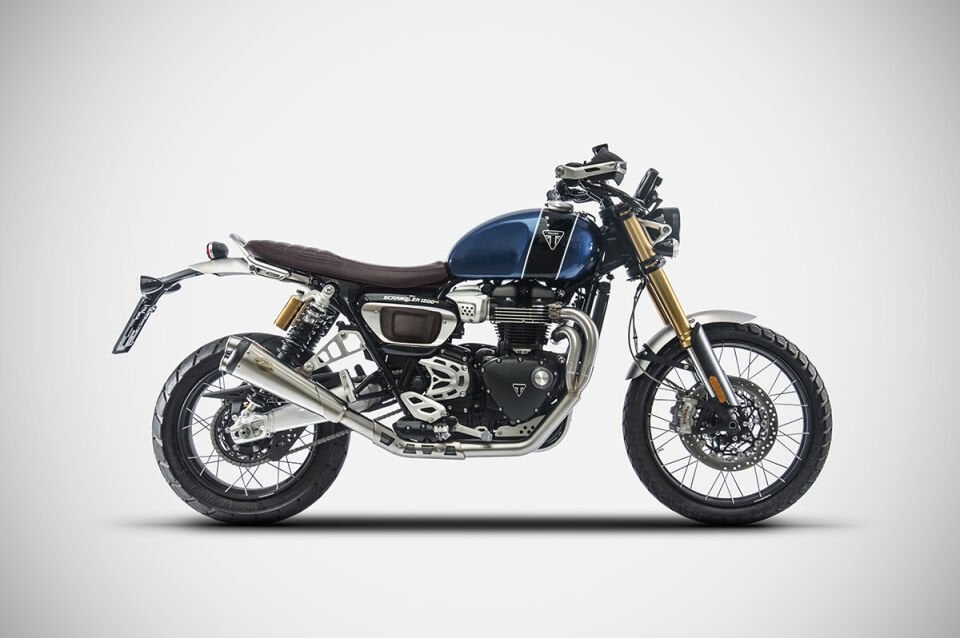 TRIUMPH SCRAMBLER 1200 EGZOZ | FULL SİSTEM (21-23)