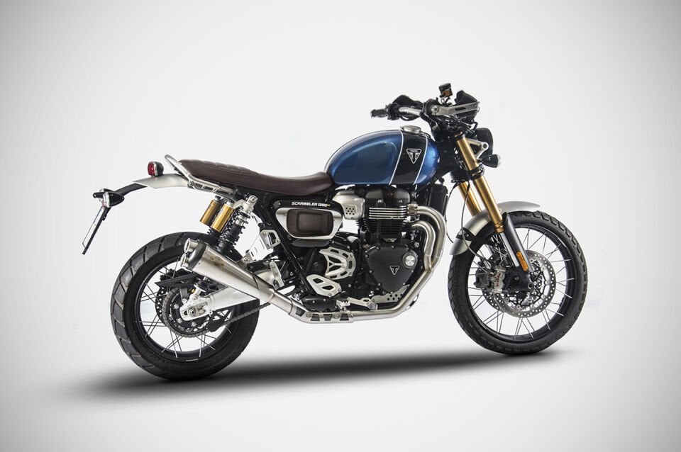TRIUMPH SCRAMBLER 1200 EGZOZ | FULL SİSTEM (21-23)