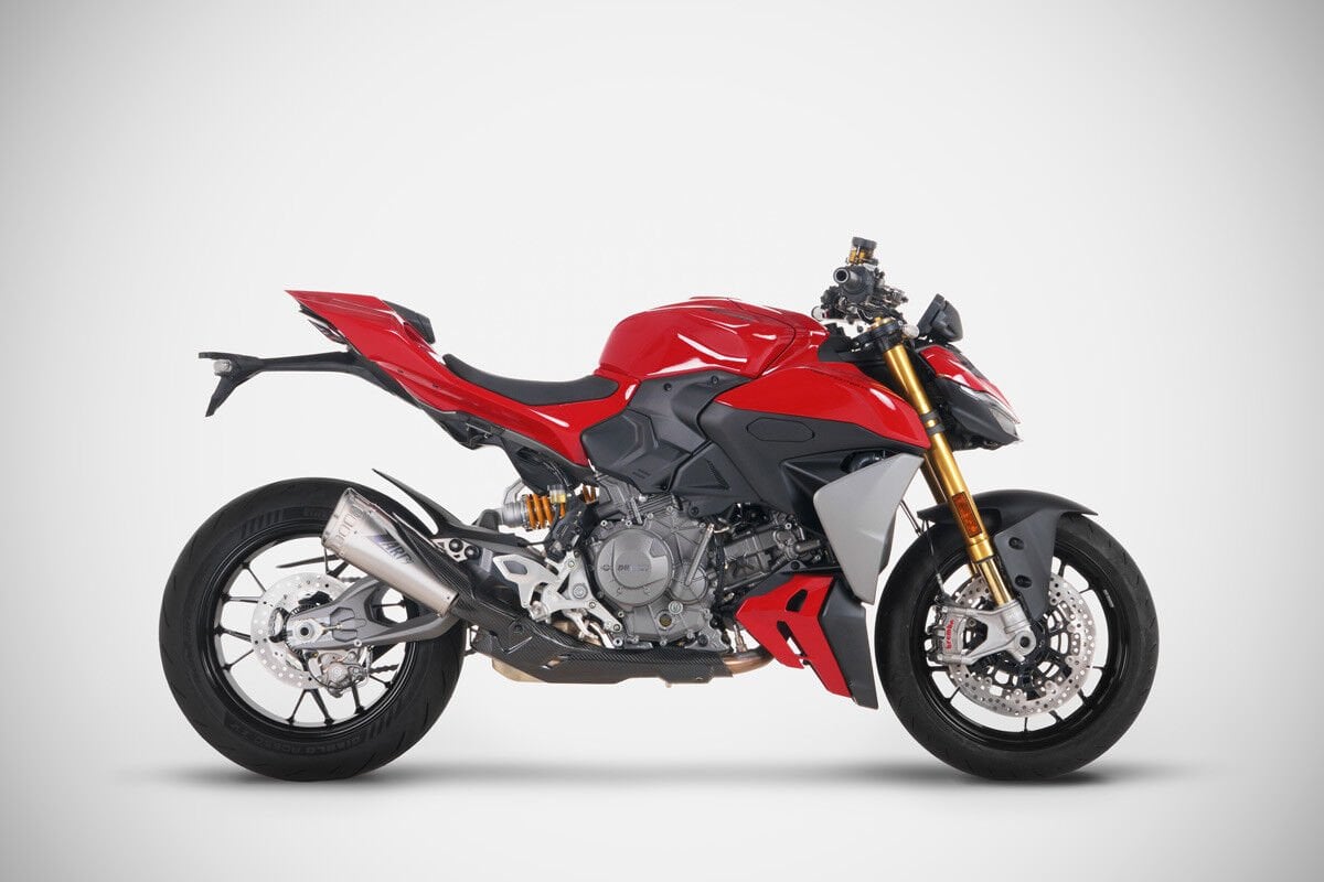DUCATI STREETFIGHTER V2 EGZOZ | SLIP-ON (25-26)