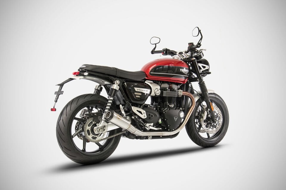 TRIUMPH SPEED TWIN 1200 EGZOZ | ''SP'' SLIP-ONS (19-20)