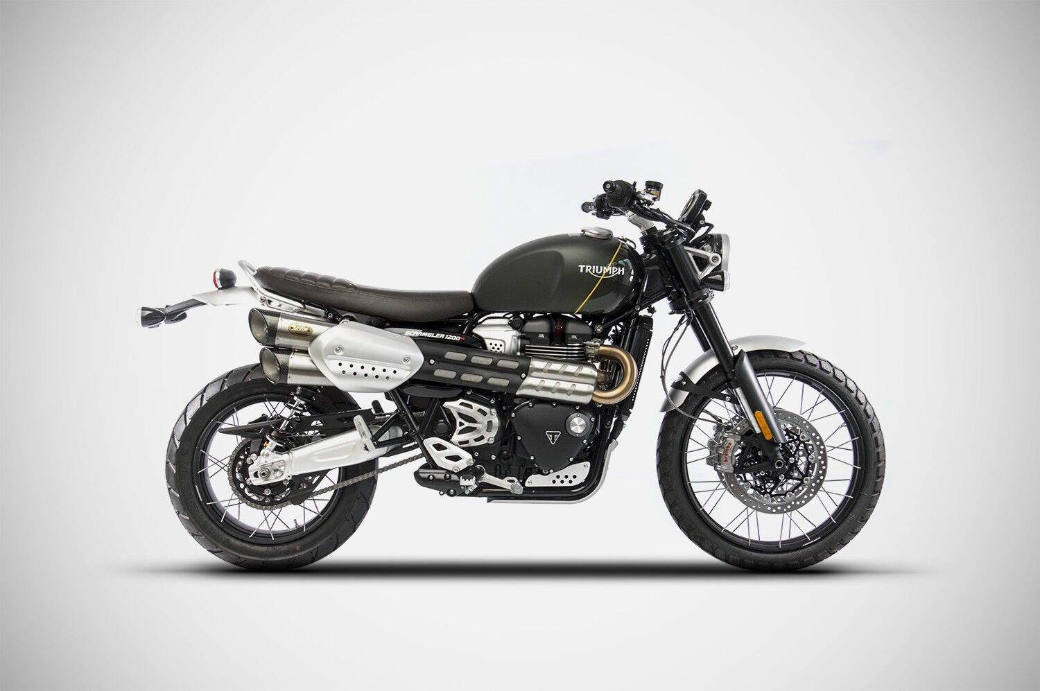 TRIUMPH SCRAMBLER 1200 EGZOZ | SLIP-ON (19-20)
