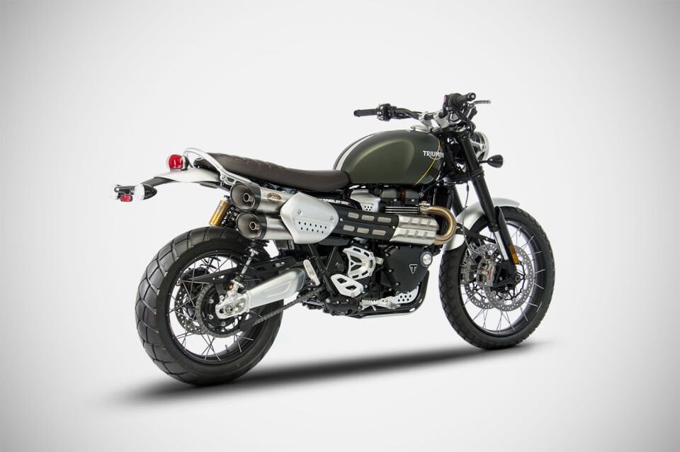 TRIUMPH SCRAMBLER 1200 EGZOZ | SLIP-ON (19-20)