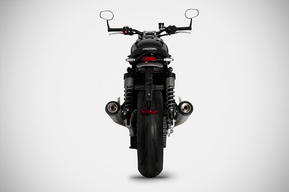 TRIUMPH SPEED TWIN 1200 EGZOZ | ''CONICAL'' SLIP-ON (21-23)