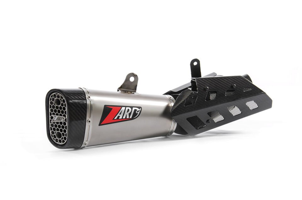 STREET TRIPLE 765 EGZOZ | ''SHORT'' SLIP-ON (17-19)
