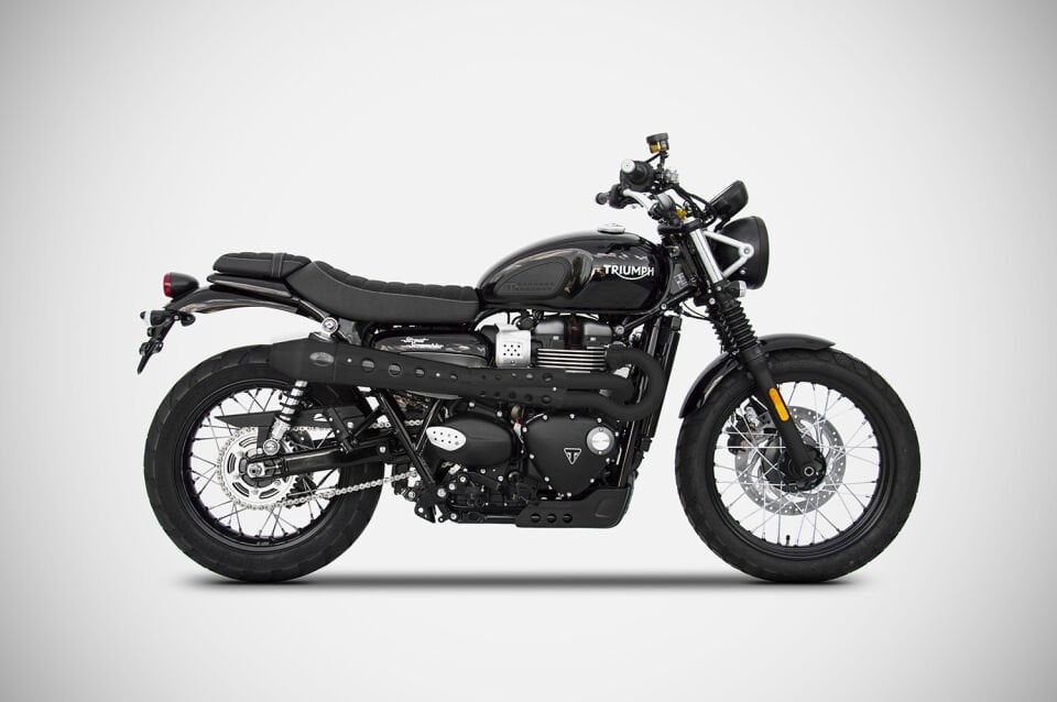 TRIUMPH SCRAMBLER 900 EGZOZ | ''CONICAL'' FULL SİSTEM HIGH (21-26)