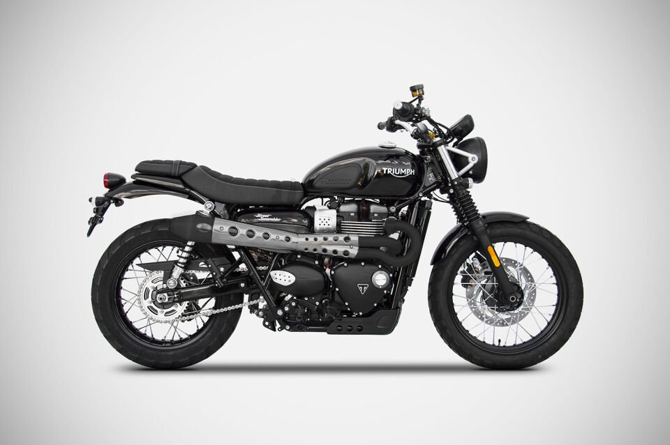TRIUMPH SCRAMBLER 900 EGZOZ | ''CONICAL'' FULL SİSTEM HIGH (21-26)