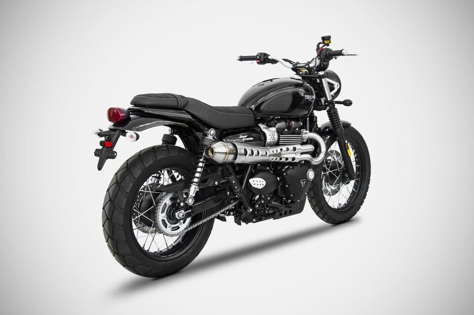 TRIUMPH SCRAMBLER 900 EGZOZ | ''CONICAL'' FULL SİSTEM HIGH (21-23)