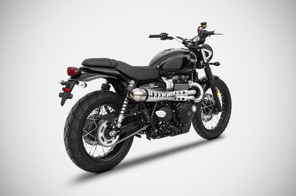 TRIUMPH SCRAMBLER 900 EGZOZ | ''CONICAL'' FULL SİSTEM HIGH (21-26)