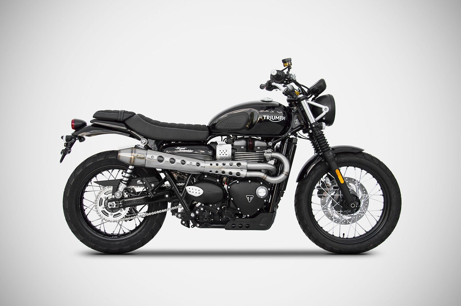 TRIUMPH SCRAMBLER 900 EGZOZ | ''CONICAL'' FULL SİSTEM HIGH (21-26)