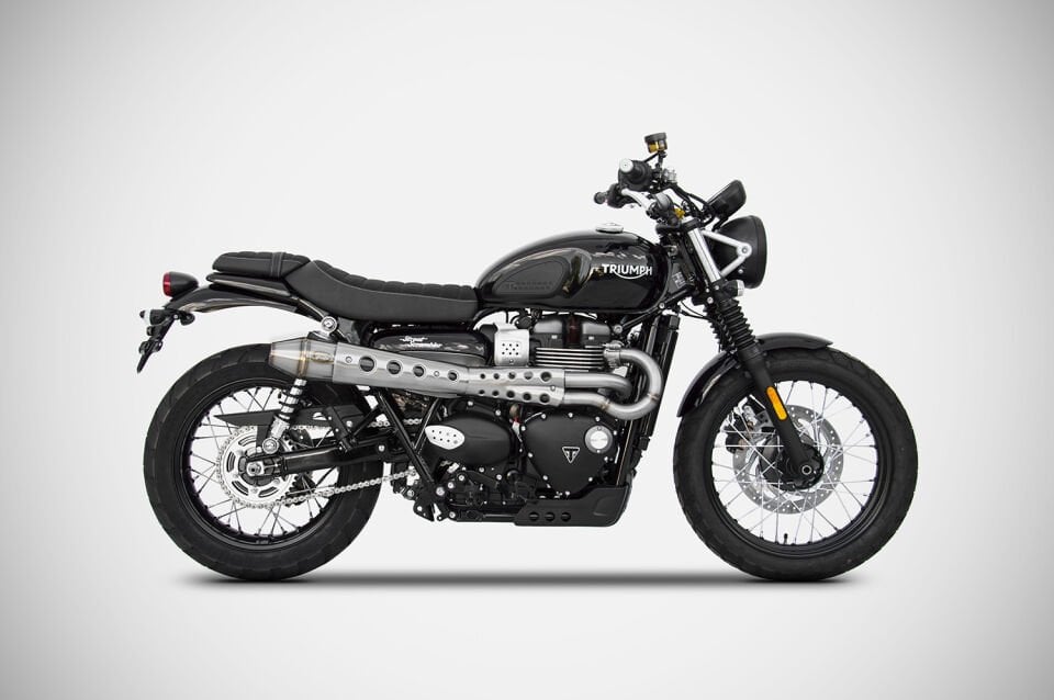 TRIUMPH SCRAMBLER 900 EGZOZ | ''CONICAL'' FULL SİSTEM HIGH (21-26)