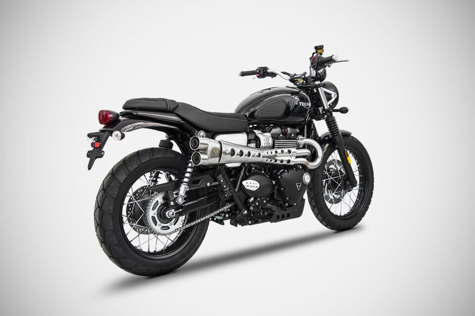 TRIUMPH SCRAMBLER 900 EGZOZ | ''SPECIAL ED.'' FULL SİSTEM (21-26)