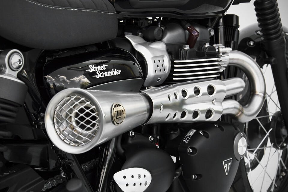 TRIUMPH SCRAMBLER 900 EGZOZ | ''TIGER 70'' FULL SİSTEM (21-26)