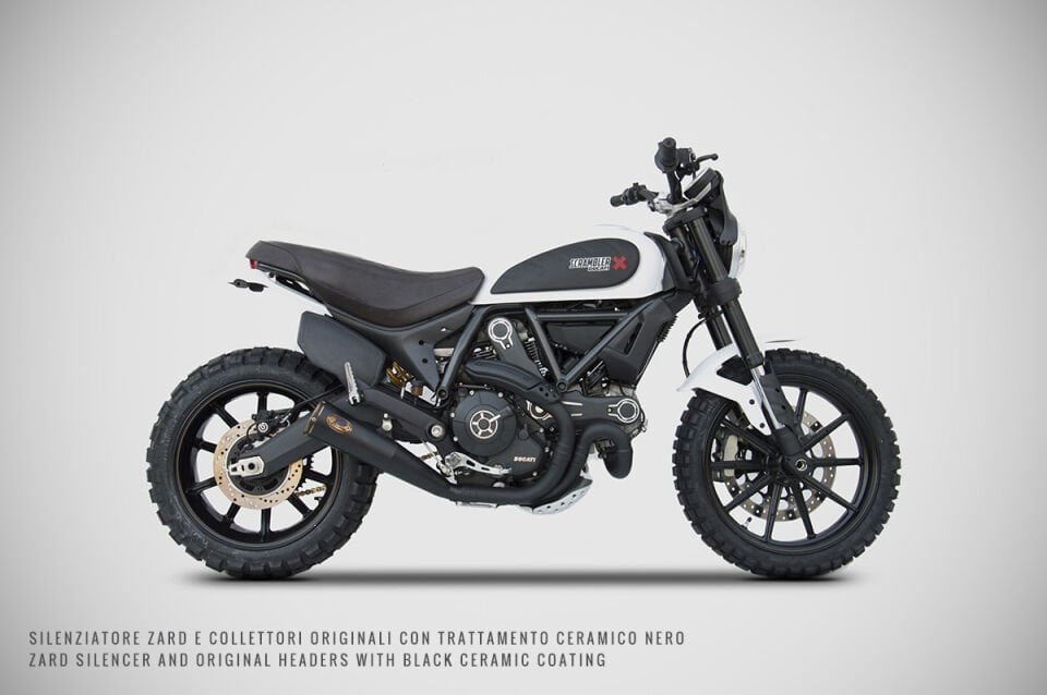 DUCATI SCRAMBLER 800 | ZUMA'' SLIP-ON (17-20)
