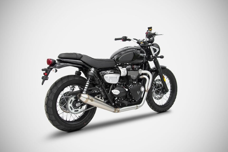 TRIUMPH SCRAMBLER 900 EGZOZ | ''CONICAL'' LOW FULL SİSTEM (21-23)