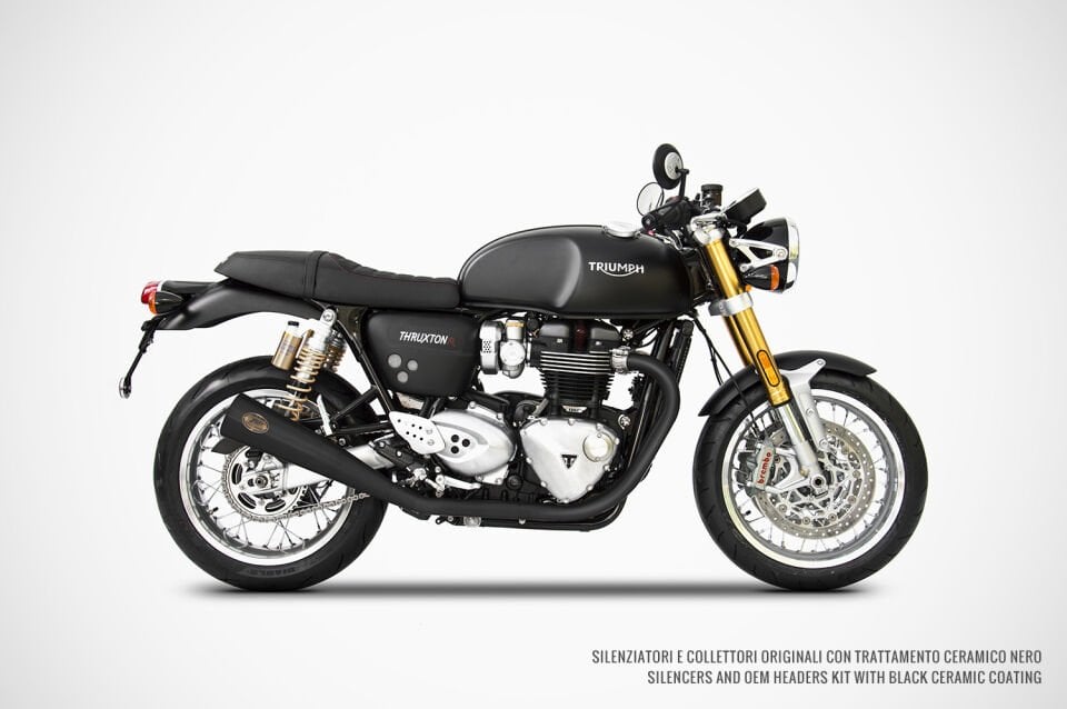TRIUMPH THRUXTON-R 1200 EGZOZ | SLIP-ONS (17-20)