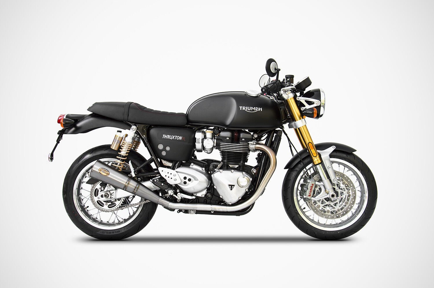 TRIUMPH THRUXTON-R 1200 EGZOZ | SLIP-ONS (17-20)