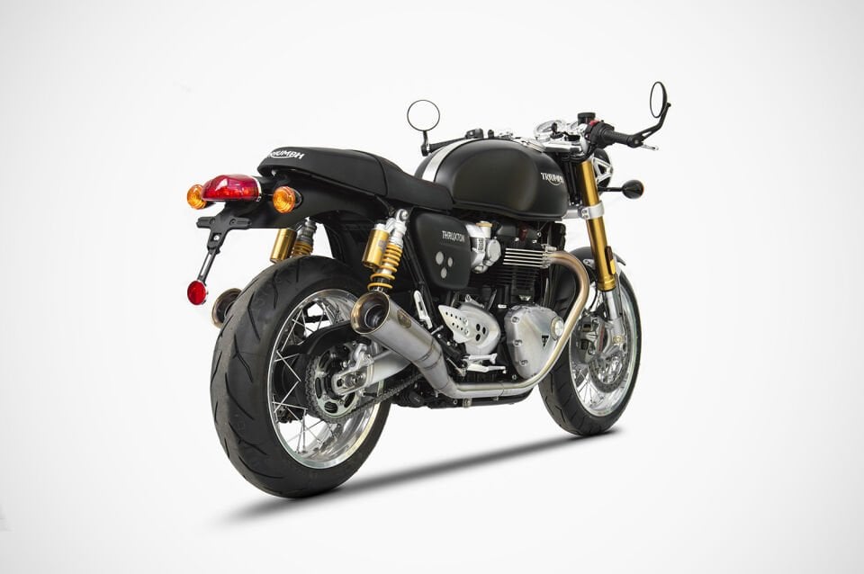 TRIUMPH THRUXTON-R 1200 EGZOZ | SLIP-ONS (17-20)