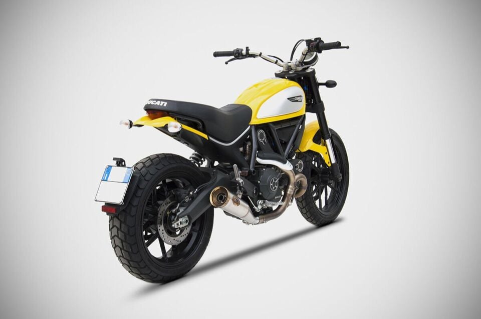 DUCATI SCRAMBLER 800 EGZOZ | ZUMA'' SLIP-ON (15-16)