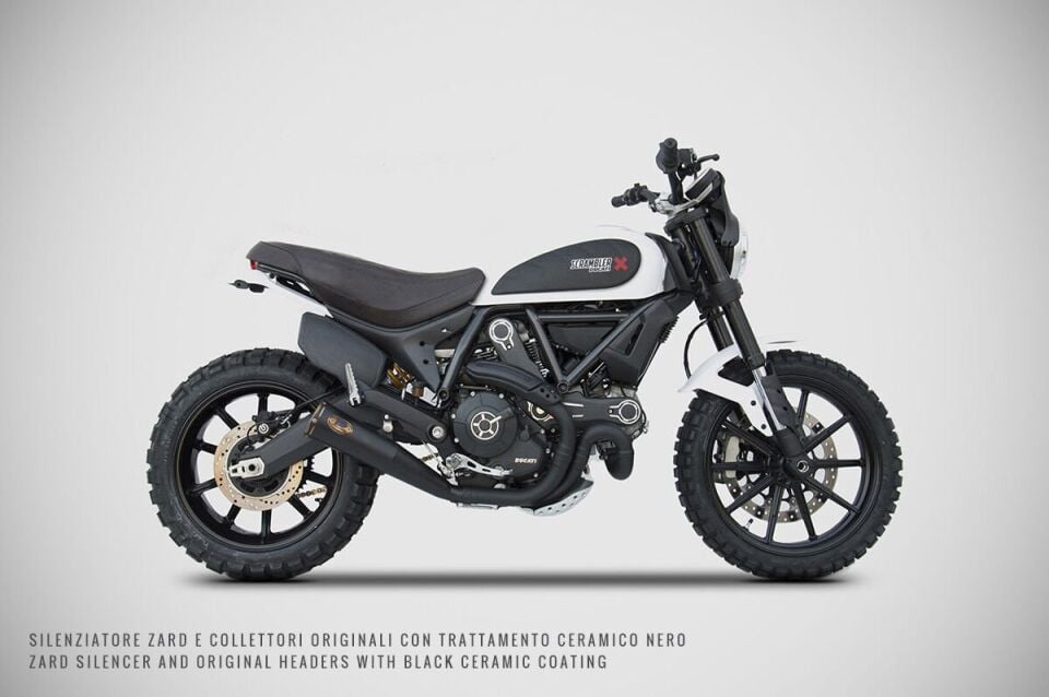 DUCATI SCRAMBLER 800 EGZOZ | ZUMA'' SLIP-ON (15-16)