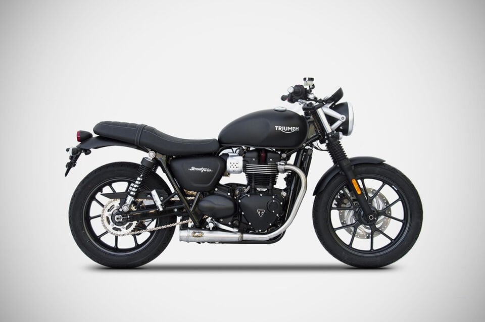 TRIUMPH STREET TWIN 900 EGZOZ | SLIP-ONS (16-20)